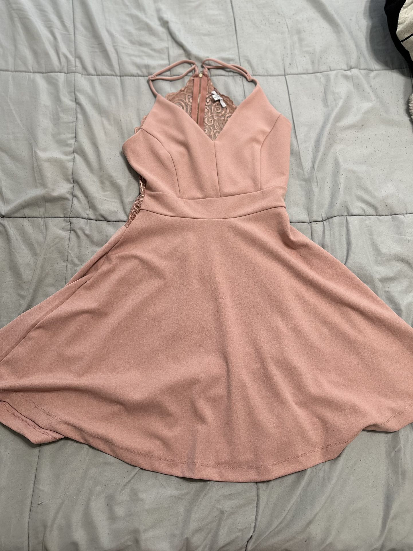 IRIS peach Sundress - Size Small