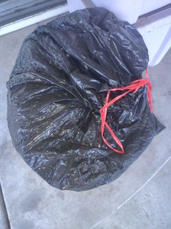 mystery bag of juniors gently used clothes.
