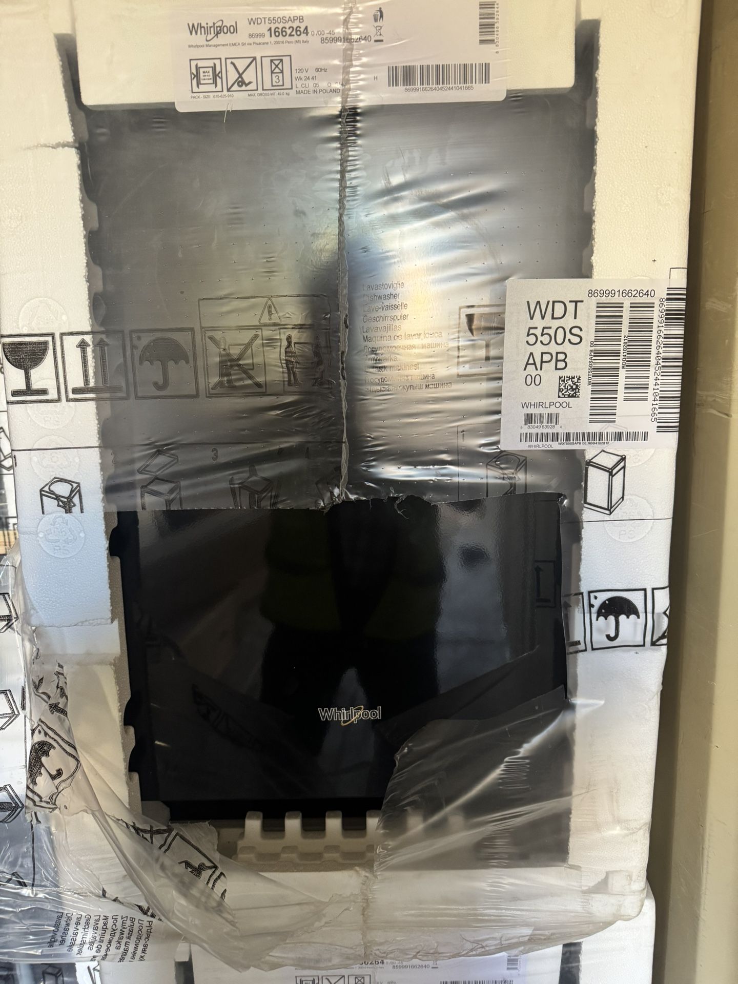 Brand New Whirlpool Dishwasher