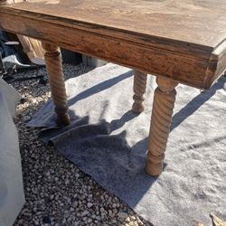 Antique Oak Farmhouse Table
