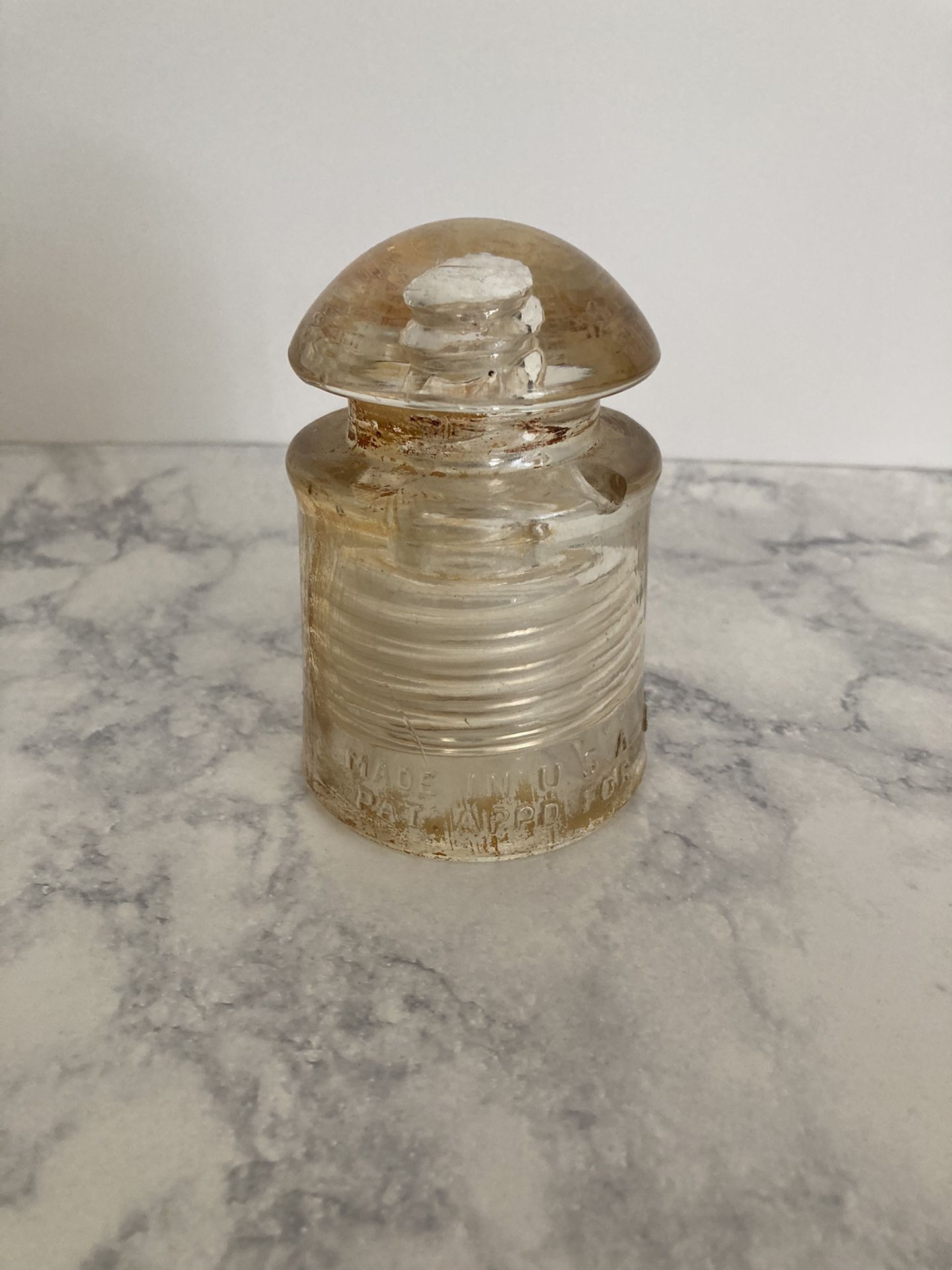 Antique Glass Pyrex Insulator