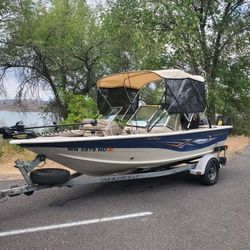 2007 Smokercraft Pro Mag 162 Aluminum Boat 