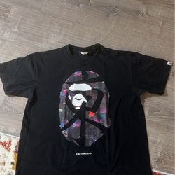 Bape neon tokyo kanji shirt