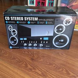 Innovative Technology Cd Stereo System With Bluetooth