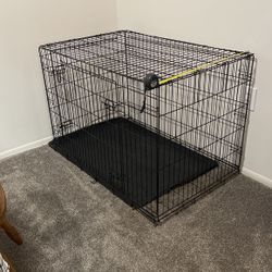 Large Folding Dog Cage