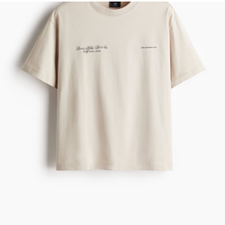 Loose fit printed t-shirt