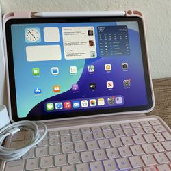 Apple iPad Air 11” M2 chip 128GB (purple) with keyboard and pencil 