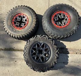 Canam wheels & tires