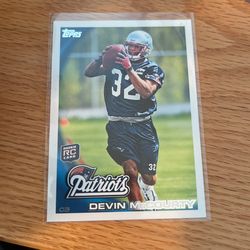 2010 Topps Rookie Devin Mccourty 295