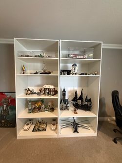 IKEA big white shelves!  Read 👇🏻👇🏻