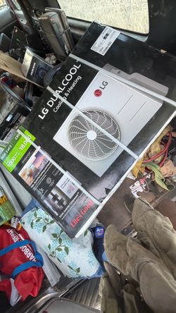 Mini split air conditioner with heat