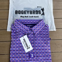 Bogey BROS Golf Shirt, Size (Extra Large) 💰 $30 Ck My Other Golf Listings