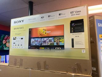 Sony Bravia 65” 4K mini led smart tv