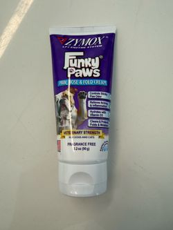 Zymox Funky Paws - Cream for noses, paws & folds for dogs and cats