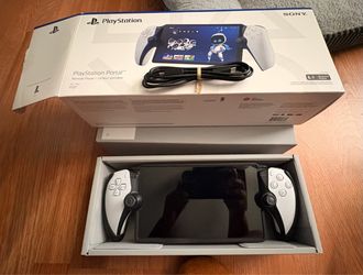 Playstation Portal with Glass protector and grip
