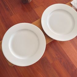 Target Threshold White Porcelain Dinner Plates (Set of 2)