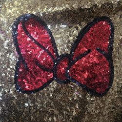 Minnie Gold Sequin Dress 