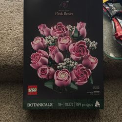 Pink Roses Lego 10374