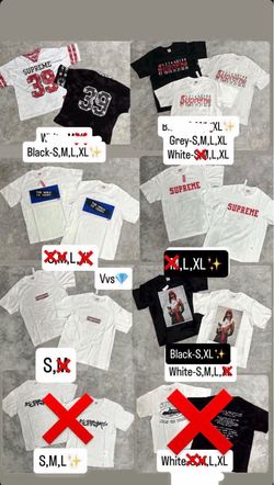 Supreme t-shirts