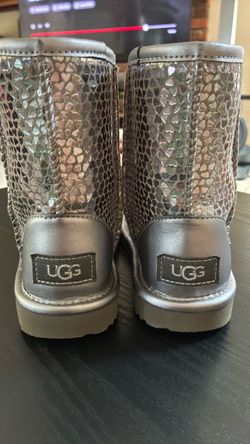 UGG Classic Metallic Heart Boots