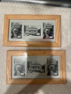 Triple Opening Collage Picture Frames – Set of 2
