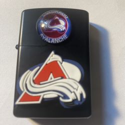 Colorado avalanche fliptop lighter new without fuel