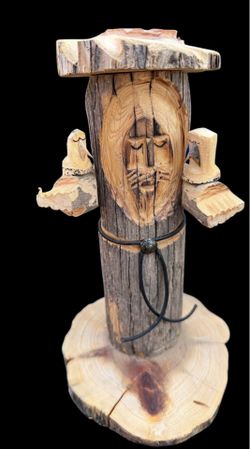 Mario Castañeda-St.Francis Carving