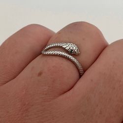 Snake Silver Ring S925