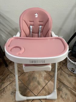 Pink High Chair