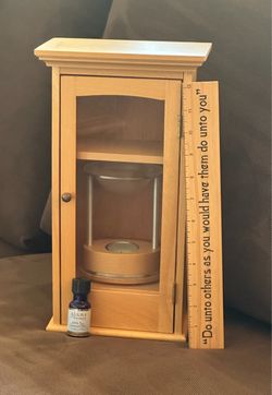 Aromatherapy Curio  Display Cabinet
