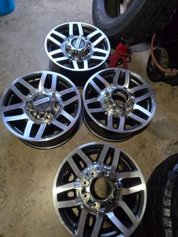 Set wheels 18 inch ford f250