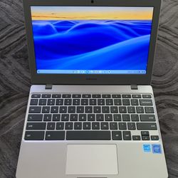11.6”inch Intel Celeron Samsung Chromebook Laptop, 4GB RAM, 16GB eMMC, Micro SD Card Reader. Chrome OS