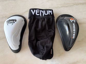Venum & Meister MMA Groin Guard Bundle