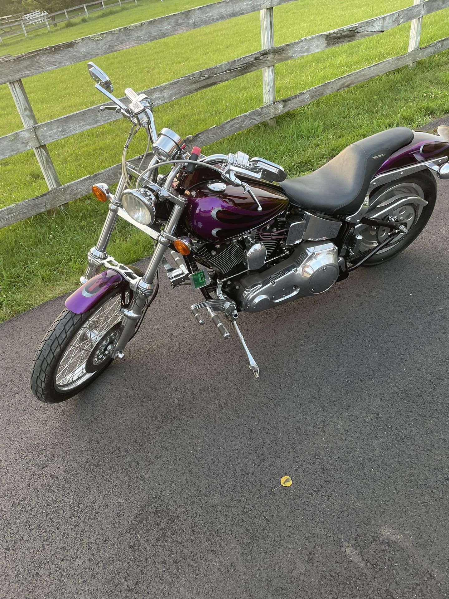 1987 Harley Softail Custom Baker Six Speed