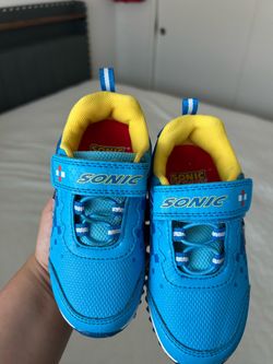 Sonic toddler light up shoes