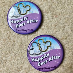 2 Happily Ever After Disney Pins