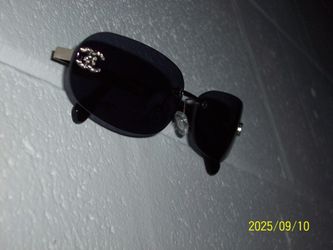 chanel sunglasses black 