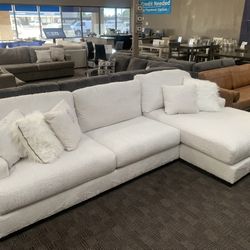 New White Sectional Couch