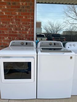 GE washer and dryer