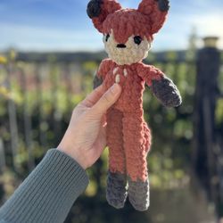 Finn The Fox 🦊 Handmade 🧶 Crochet 🧶 Plushie 