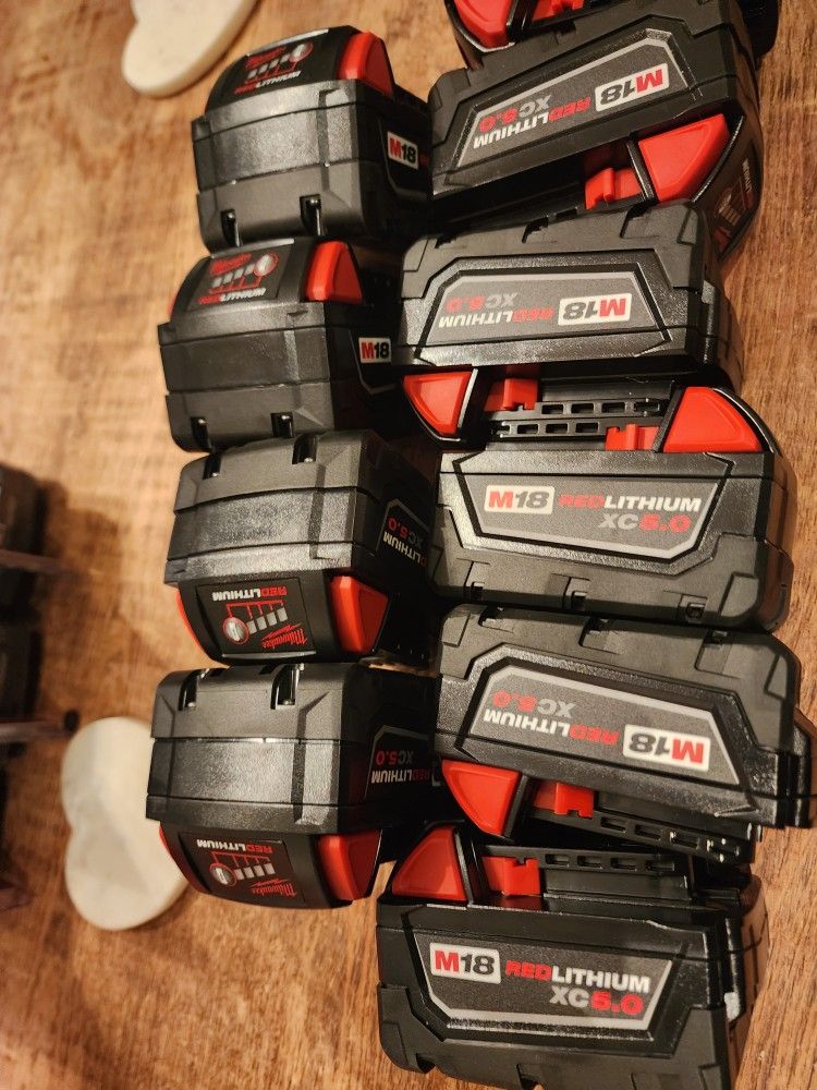 Millwake 5.0 Bateries New $70 Each Or 130 For 2 In Oxnard (contact info removed)