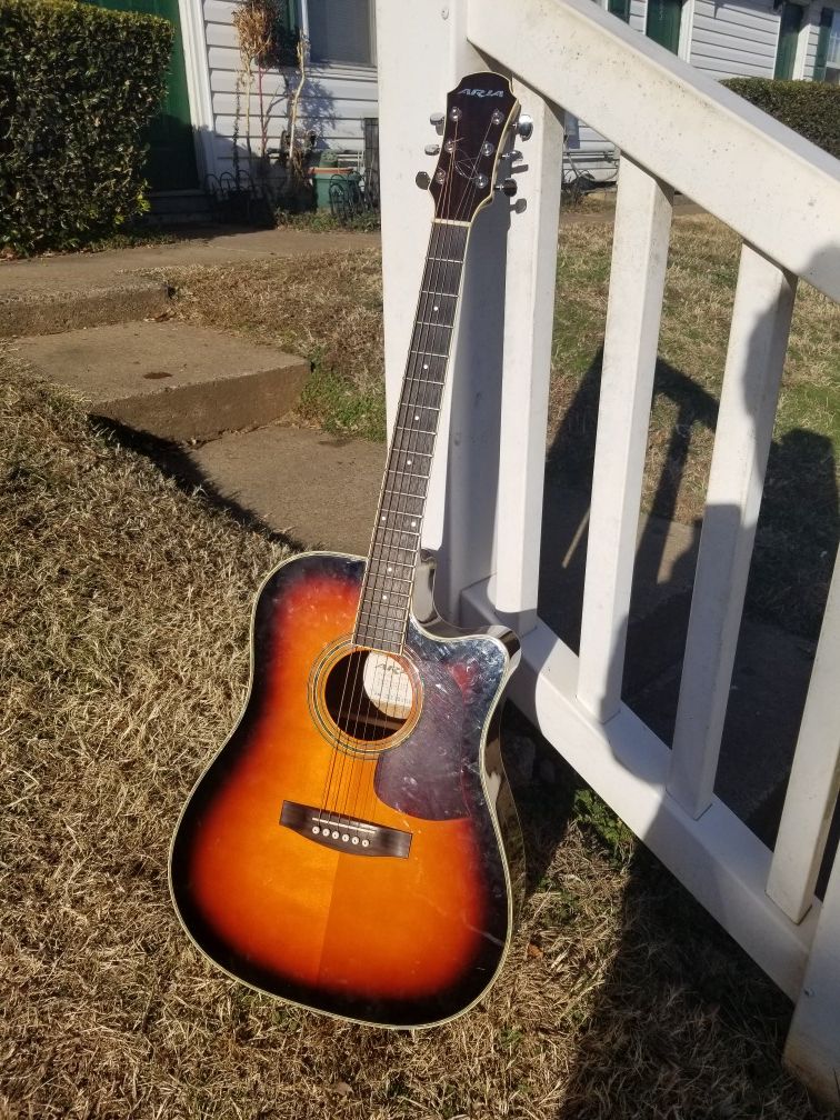 Acoustic electric guitar