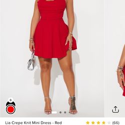 Fashion Nova New Crepe Mini Dress