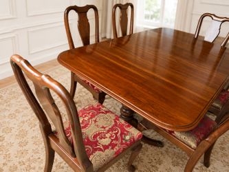 VINTAGE ETHAN ALLEN & KNOB CREEK DINING SET – $1795