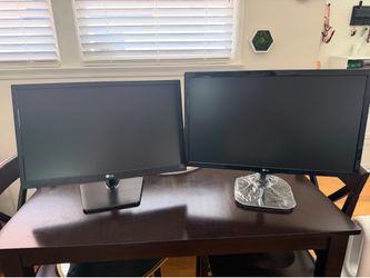 Two 24in LG Computer Monitors