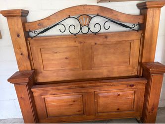 Queen bed frame