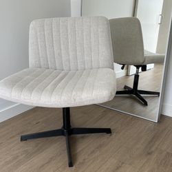 PUKAMI Textile Swivel Desk Chair