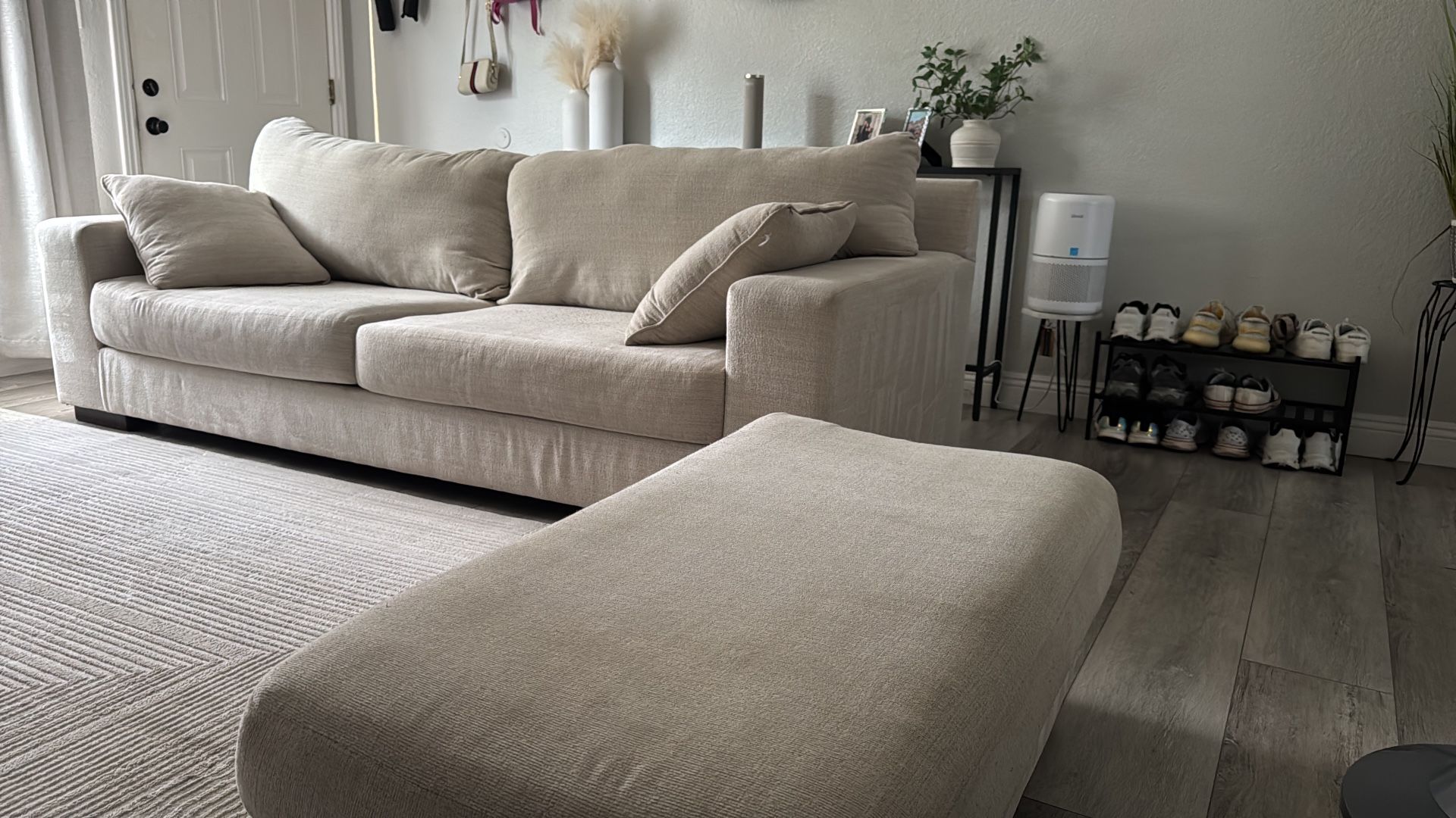 Couch & Ottoman FOR SALE