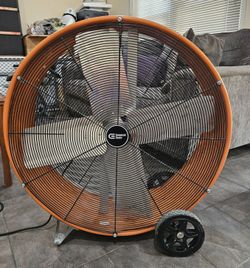 Ventilador de tambor de 32 pulgadas de alta resistencia con  2 velocidades