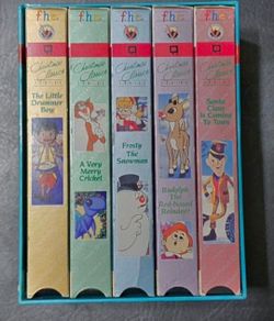 VHS CHRISTMAS CLASSIC COLLECTION SET FOR SALE